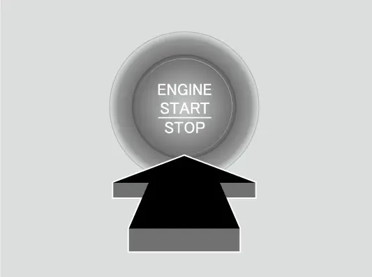 דער ENGINE START/STOP קנעפל גייט דורך VEHICLE OFF, ACCESSORY און ON.
