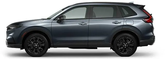 זייט בליק פון א CR-V (Sport מאדעל געוויזן).