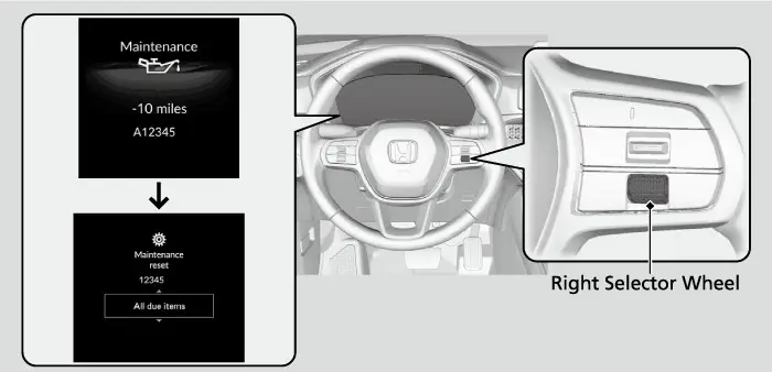 דער ריסעט פראצעס פונעם B-type מיטער גילט פארן EX-L, נישט פארן EX.